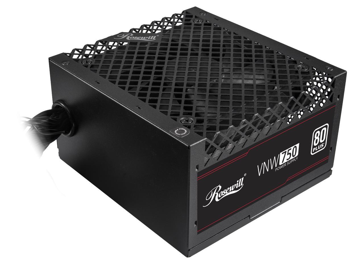 Power Supply 750W - Rosewill VNW 750W 80+ Bersertifikasi Putih,
