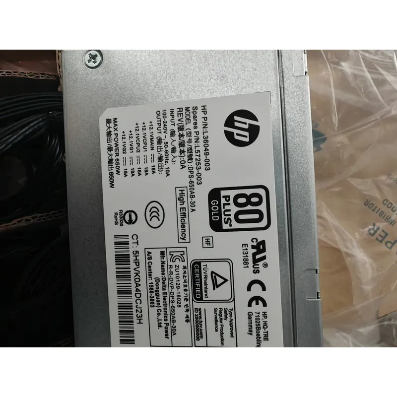 Power Supply 650W - Catu Daya Original Baru 650W untuk