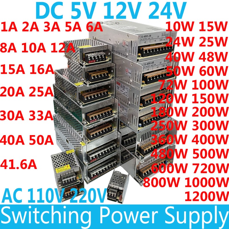 Smps Power Supply - Beralih catu daya AC 110V 220V