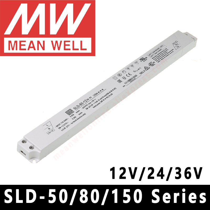 Smps Power Supply - Mean Well SLD-50/80/150-12/24/56 AC ke DC