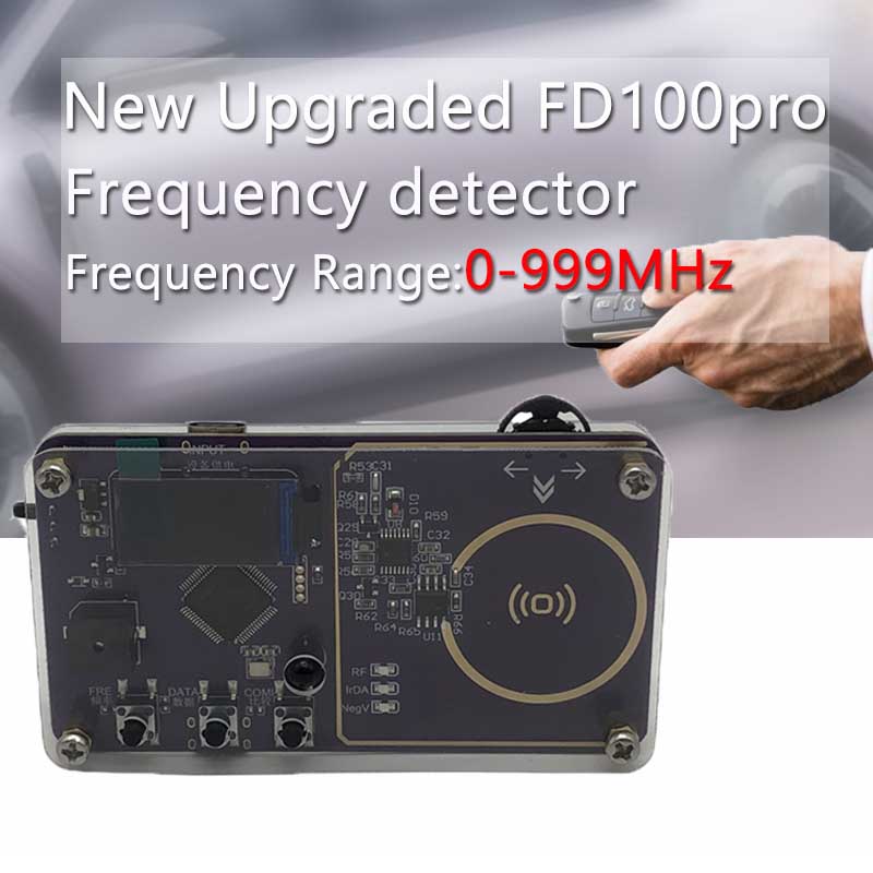 Power Supply Tester - Penguji Baterai NFC, Detektor Frekuensi 0-999MHz,
