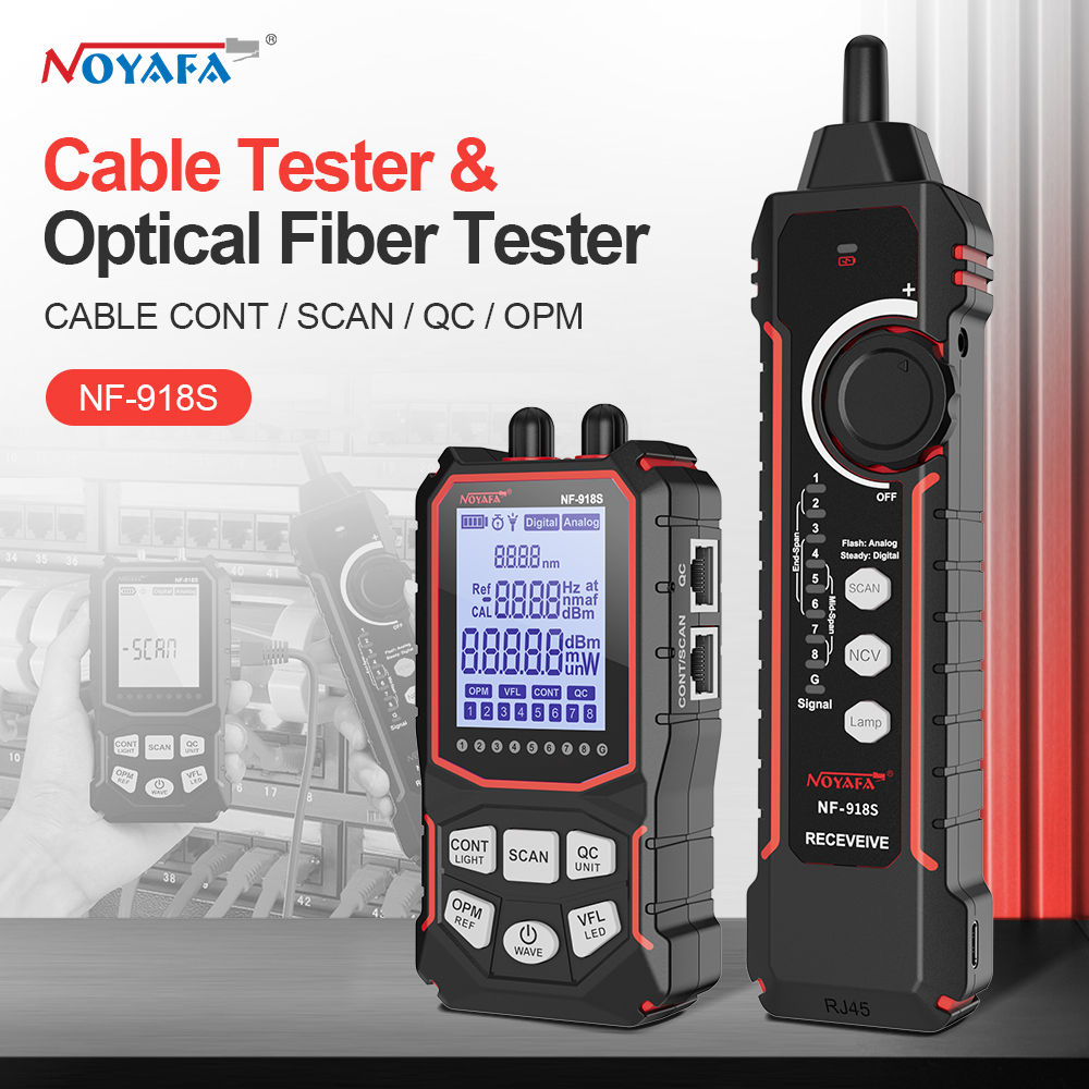 Noyafa penguji kabel jaringan  - Power Supply Tester ulasan dan harga