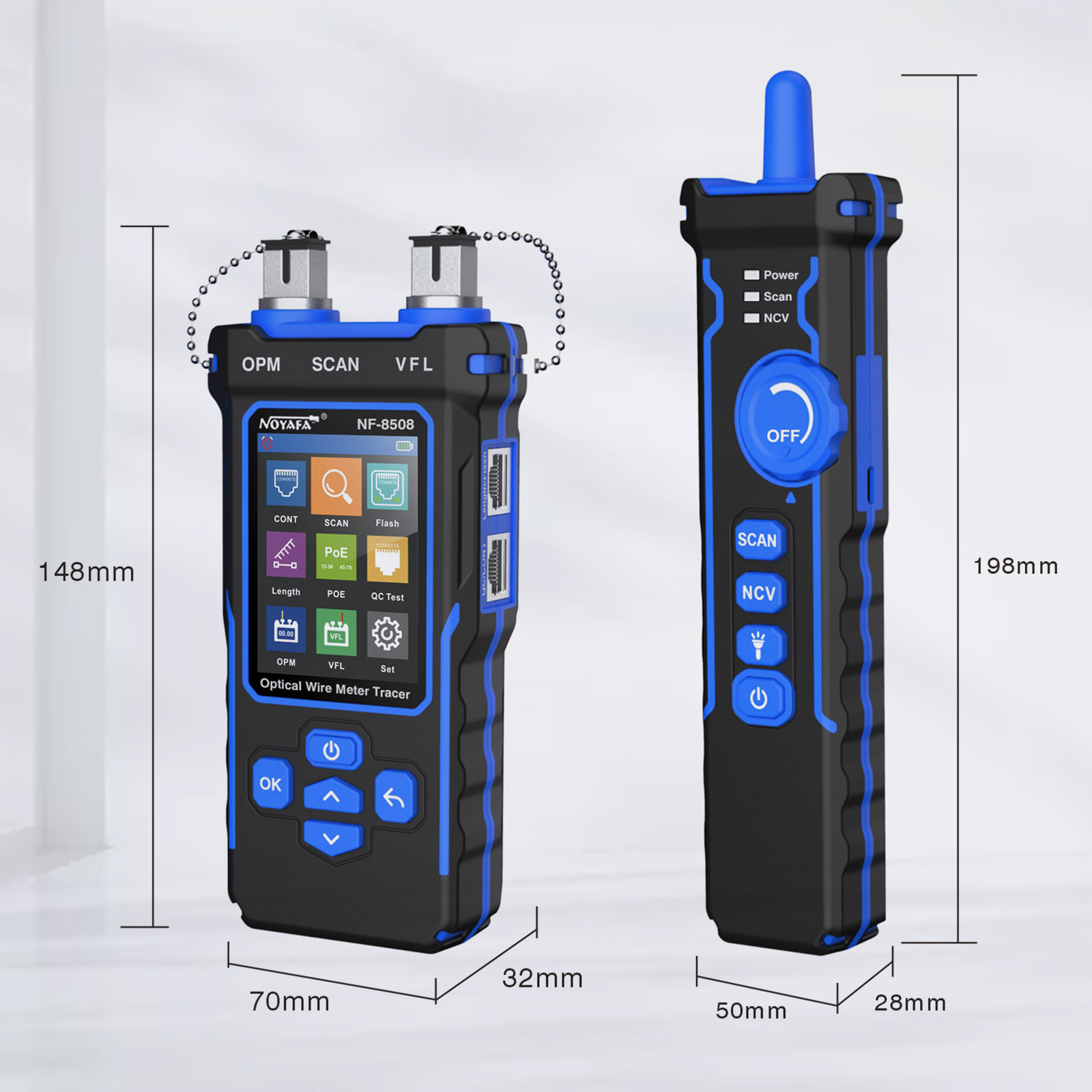 NOYAFA NF-8508 Pelacak Kabel L - Power Supply Tester ulasan dan harga