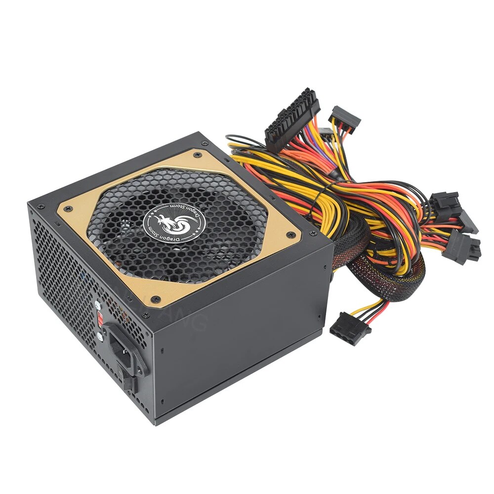 ATX 400W 600W 110-230V RGB 12V - Power Supply 750W ulasan dan harga