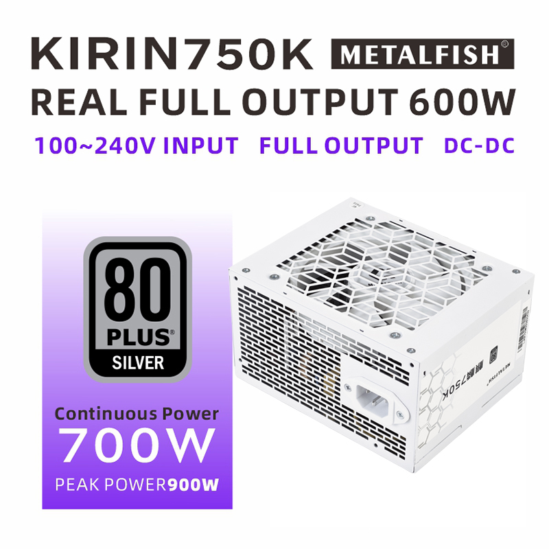METALFISH KIRIN750K Catu Daya  - Power Supply 650W ulasan dan harga