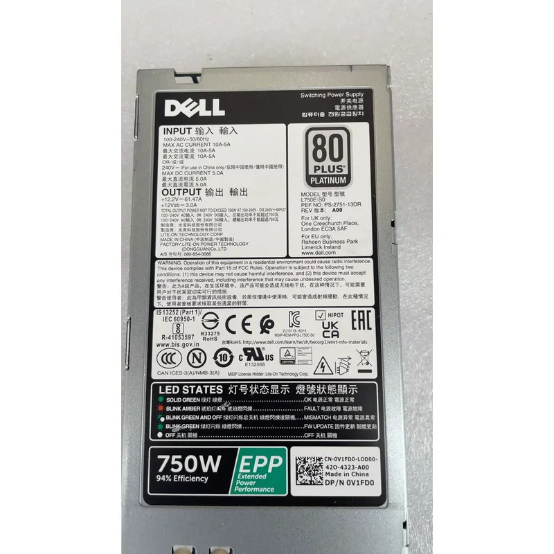 untuk Catu Daya Standar Hijau  - Power Supply 750W ulasan dan harga